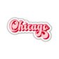 Chicago Vintage Sticker