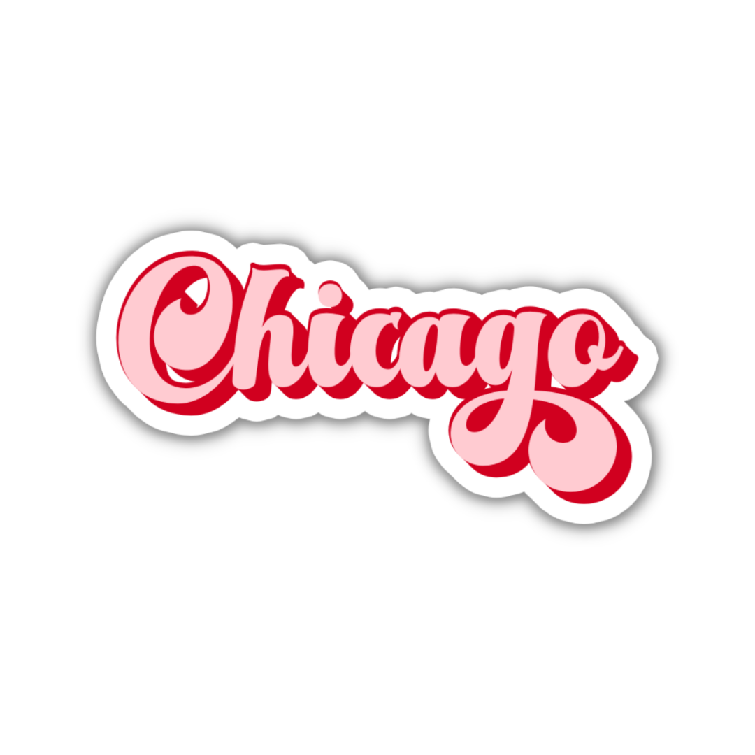 Chicago Vintage Sticker
