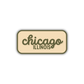 Chicago, Illinois Retro Travel Sticker – Colorful Vinyl Decal for Laptop, Water Bottle & Luggage
