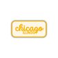 Chicago, Illinois Retro Travel Sticker – Colorful Vinyl Decal for Laptop, Water Bottle & Luggage