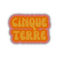 Cinque Terre Cloud Sticker