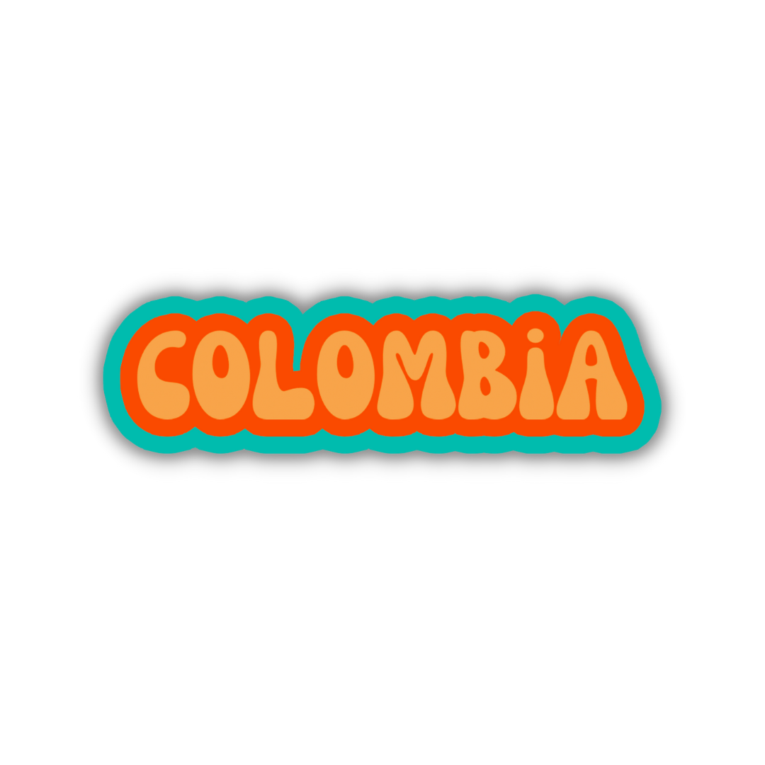 Colombia Cloud Sticker