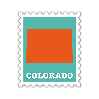 Colorado Stamp Sticker