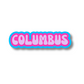 Columbus Cloud Sticker