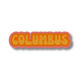 Columbus Cloud Sticker