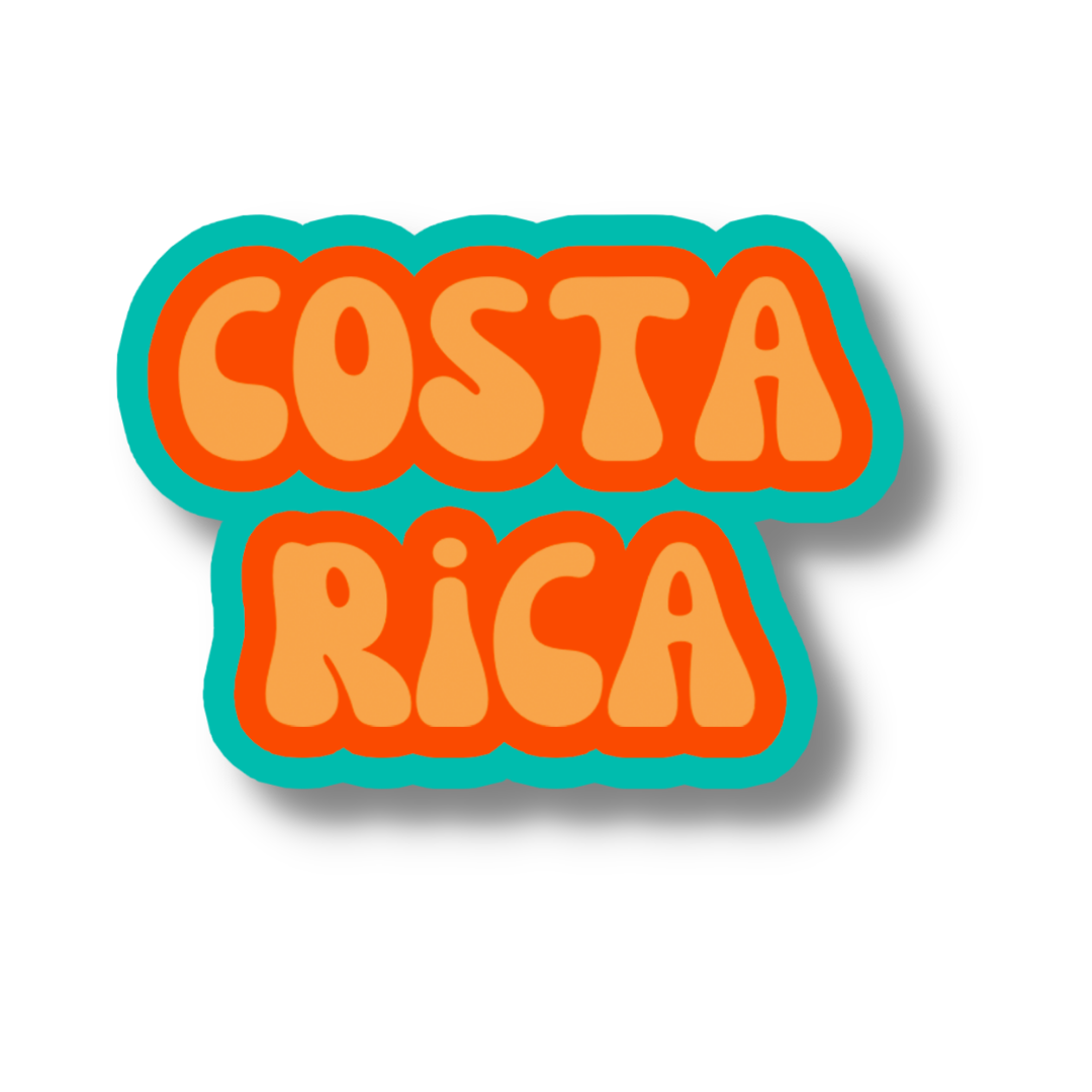 Costa Rica Cloud Sticker