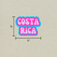 Costa Rica Cloud Sticker