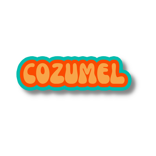 Cozumel Cloud Sticker