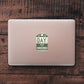 DAY Vintage Luggage Tag Sticker