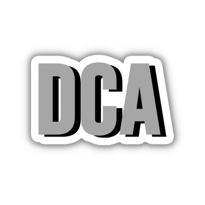 DCA Double Layered Sticker