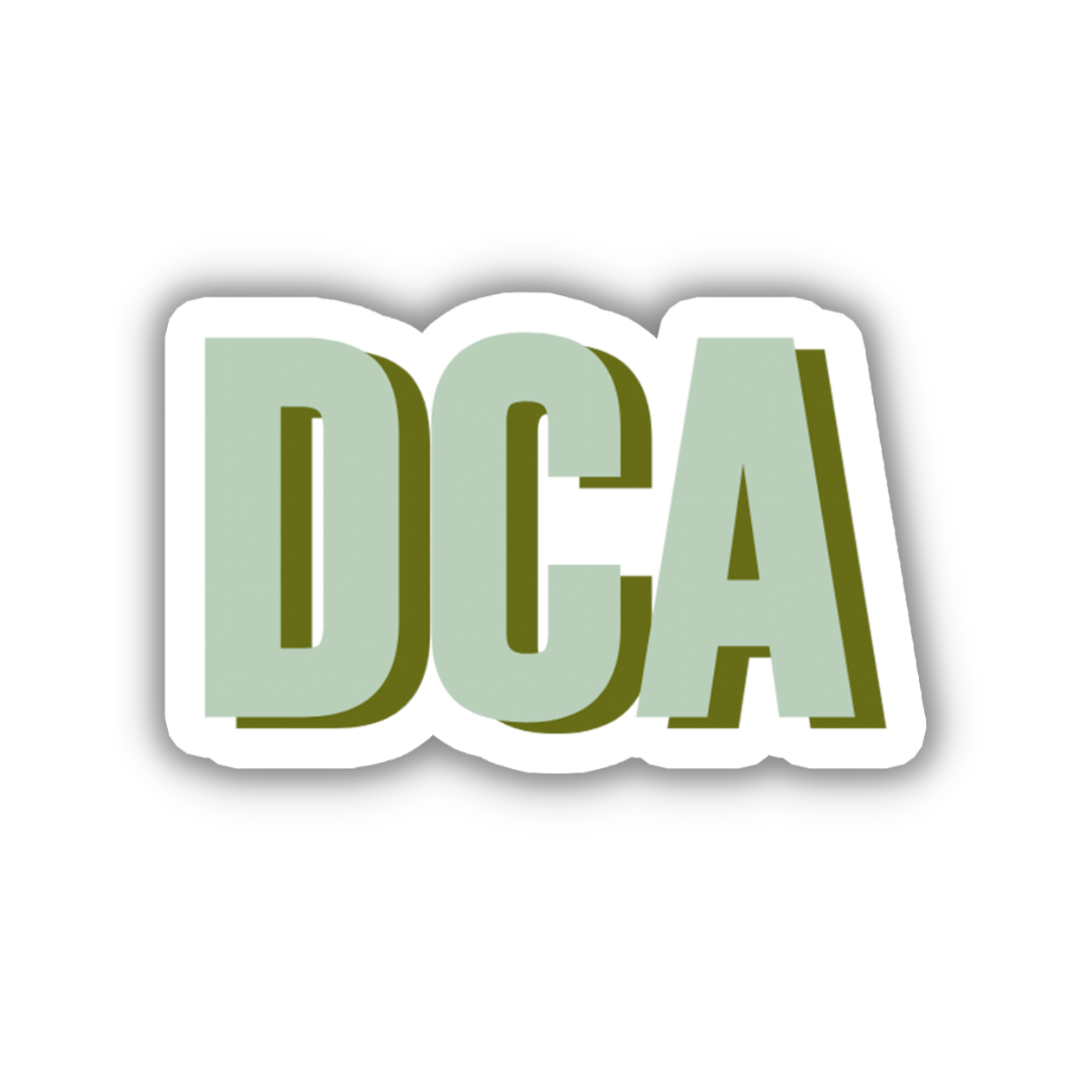 DCA Double Layered Sticker