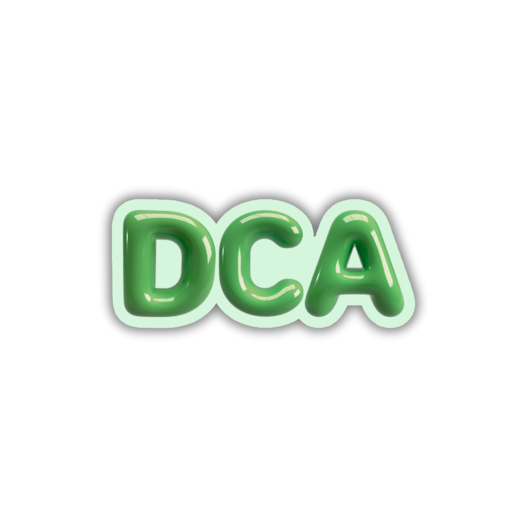 DCA Bubble Sticker