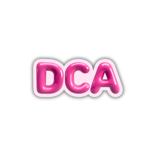 DCA Bubble Sticker