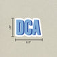 DCA Double Layered Sticker