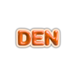 DEN Bubble Sticker