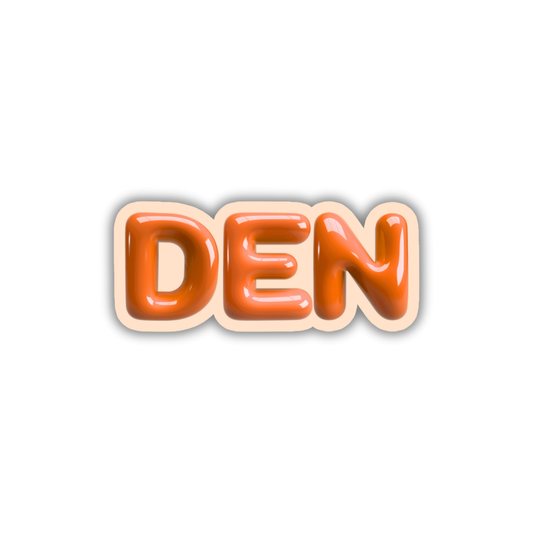 DEN Bubble Sticker