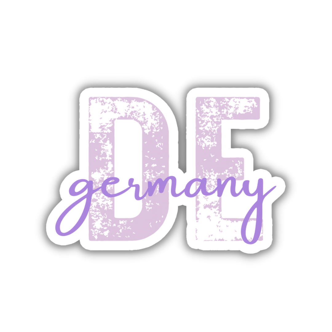 Germany Country Code Sticker – TravelBeeTags