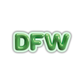 DFW Bubble Sticker