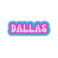 Dallas Cloud Sticker
