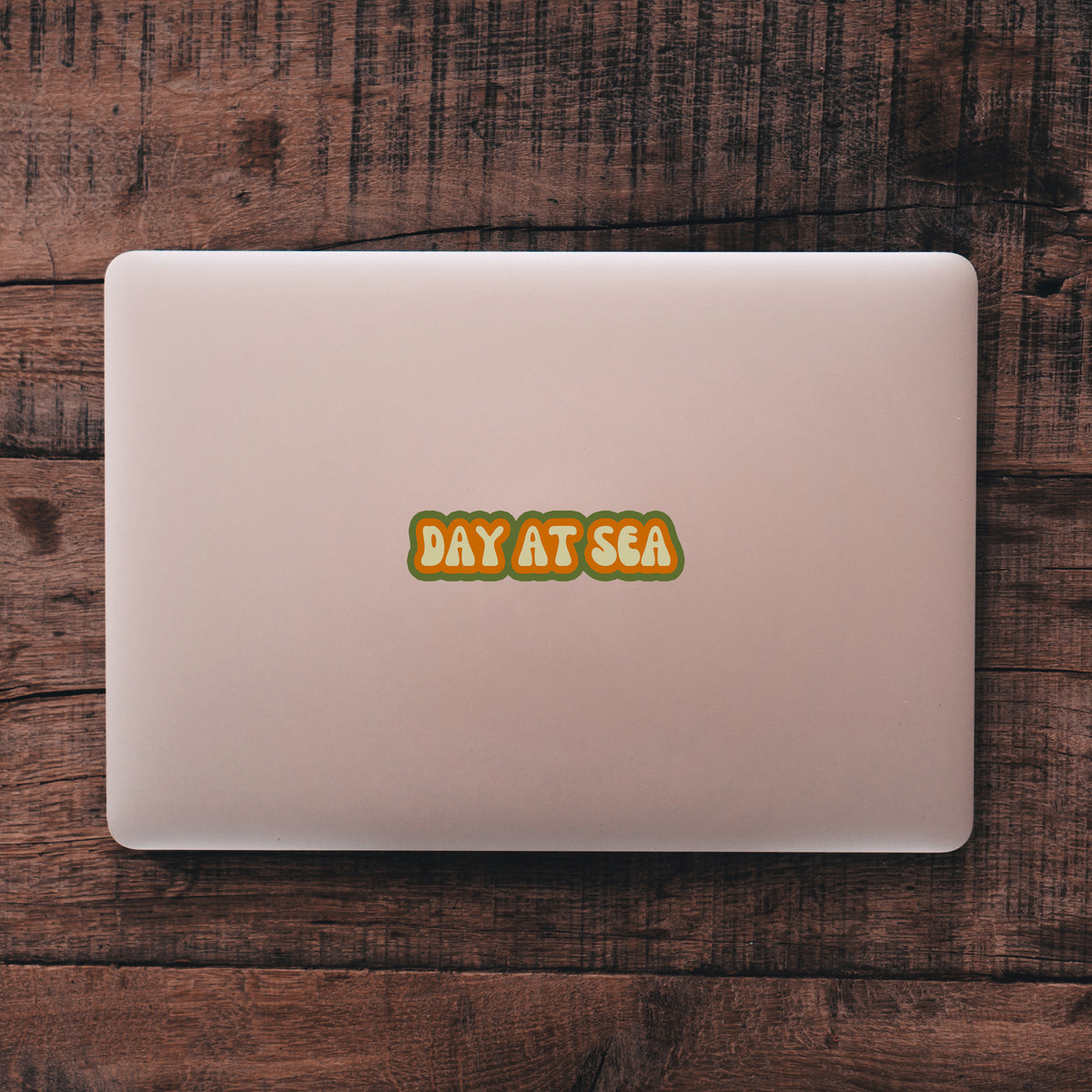 Day at Sea Sticker, Cruise Vacation, Vinyl Laptop Water Bottle Sticker, Places I've Been, Trendy Luggage Decal, Vintage Travel Inspired
