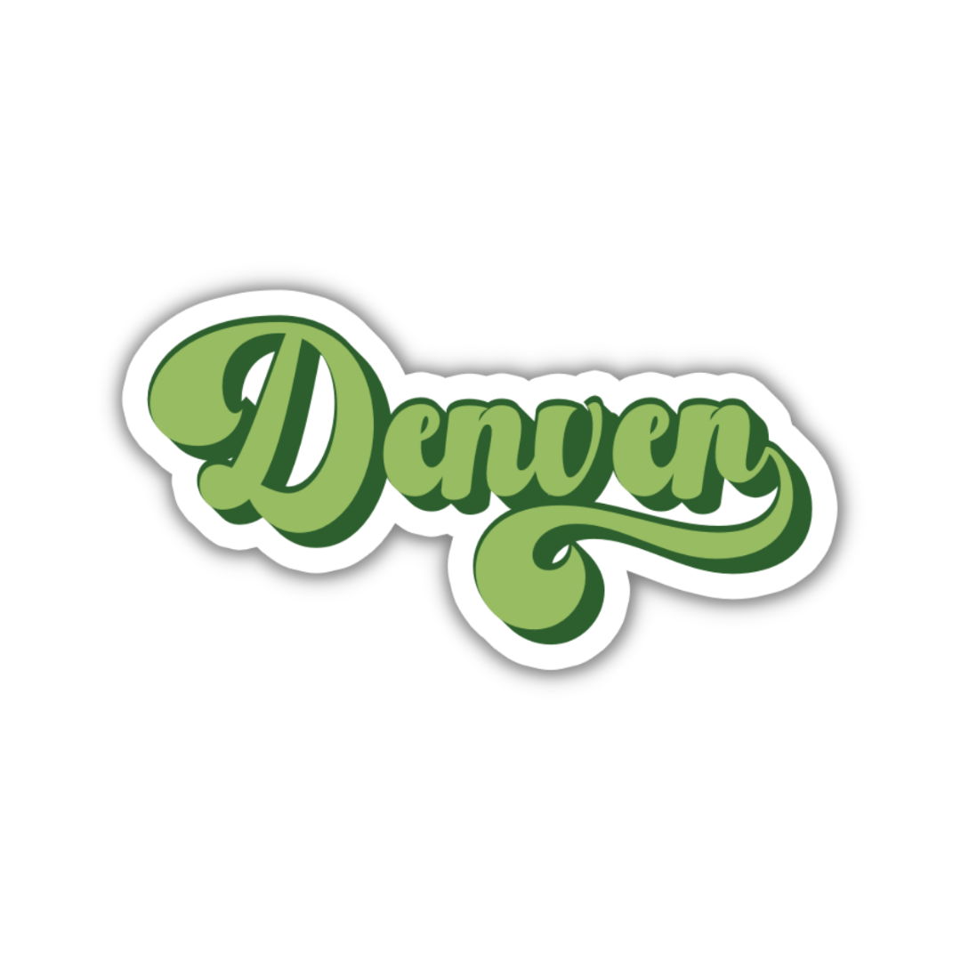 Denver Vintage Sticker