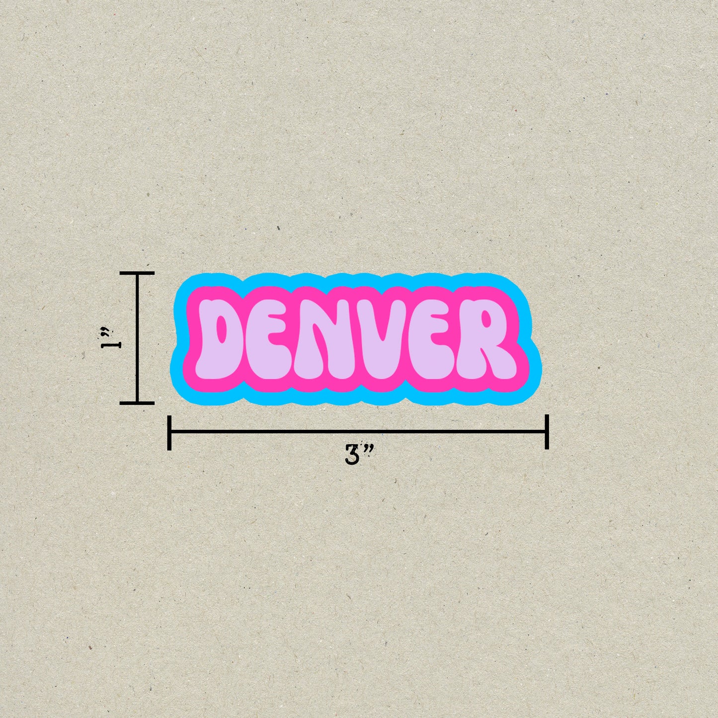 Denver Cloud Sticker