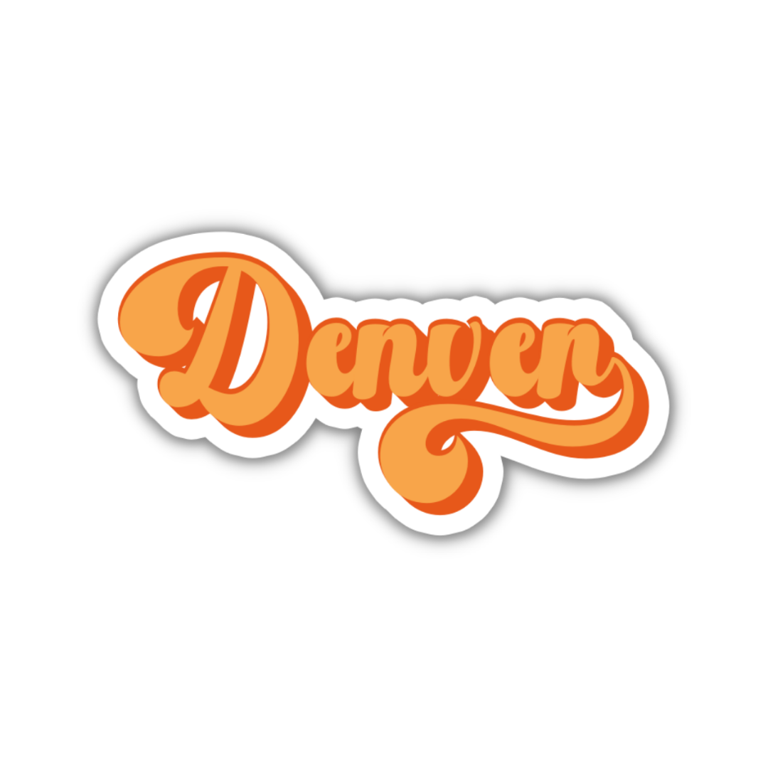 Denver Vintage Sticker