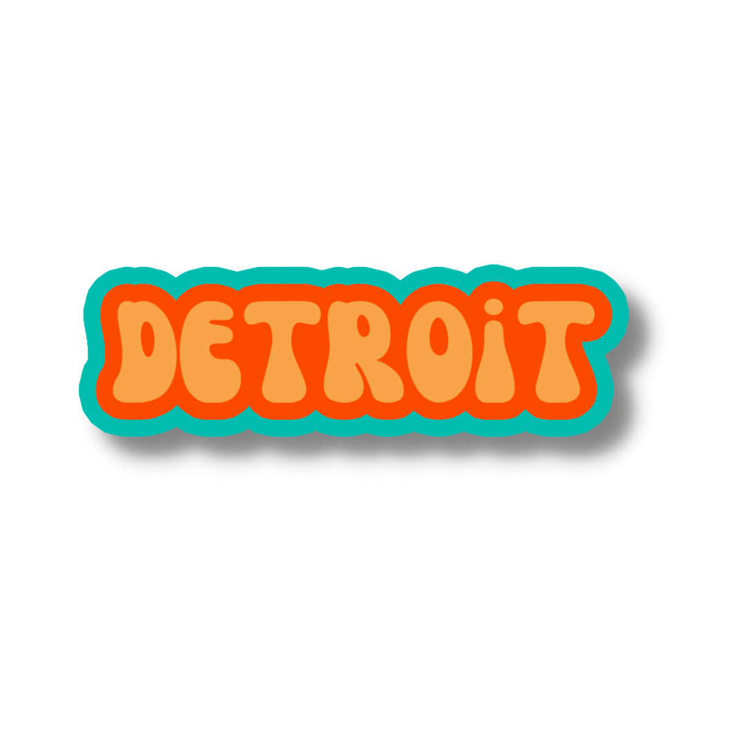 Detroit Cloud Sticker