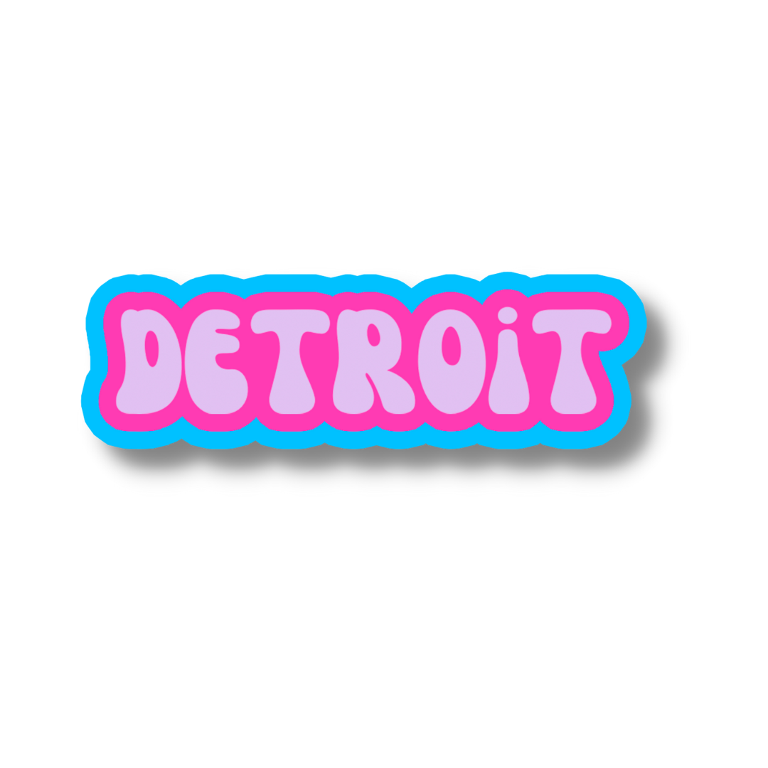 Detroit Cloud Sticker