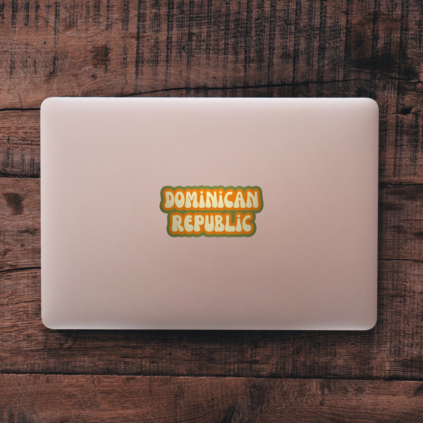 Dominican Republic Cloud Sticker