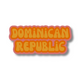 Dominican Republic Cloud Sticker