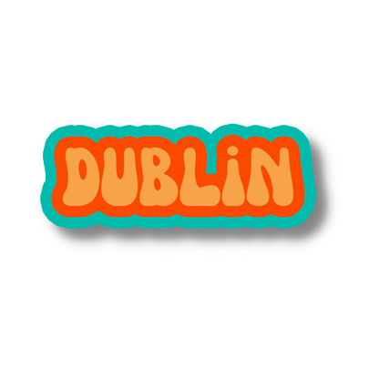 Dublin Cloud Sticker