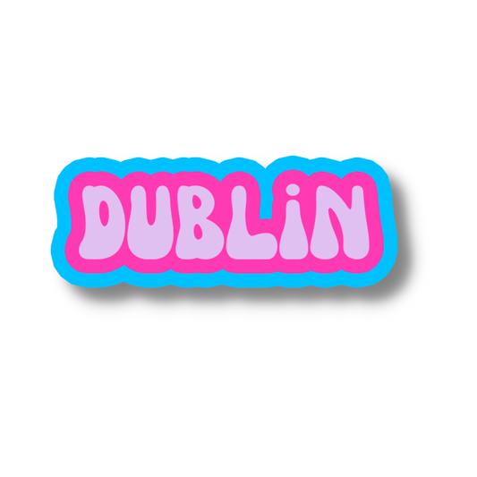 Dublin Cloud Sticker
