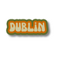 Dublin Cloud Sticker