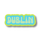 Dublin Cloud Sticker