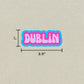 Dublin Cloud Sticker