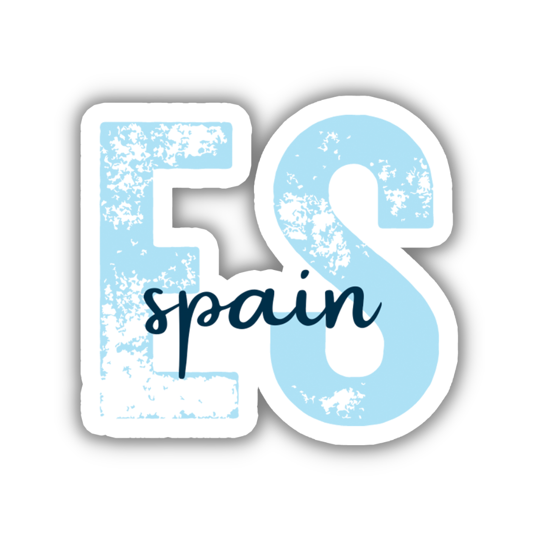 Spain Country Code Sticker