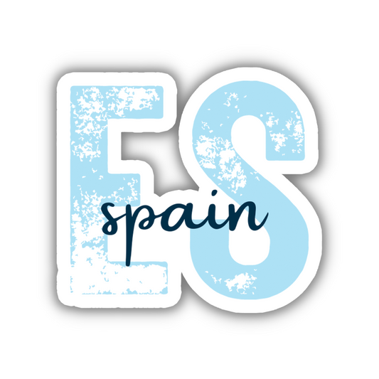 Spain Country Code Sticker
