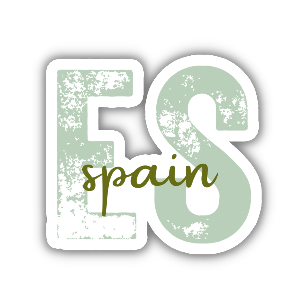 Spain Country Code Sticker