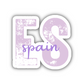 Spain Country Code Sticker