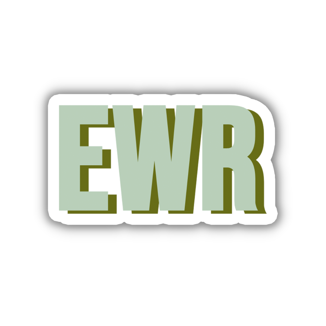 EWR Double Layered Sticker