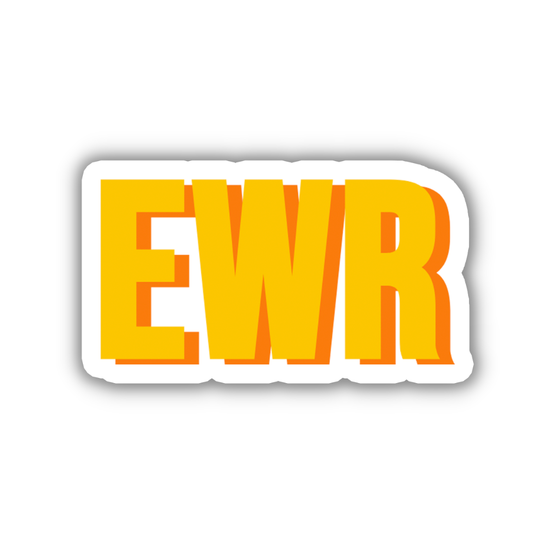 EWR Double Layered Sticker