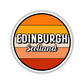 Edinburgh, Scotland Circle Sticker