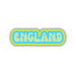 England Cloud Sticker