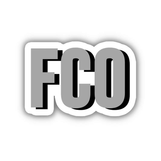 FCO Double Layered Sticker