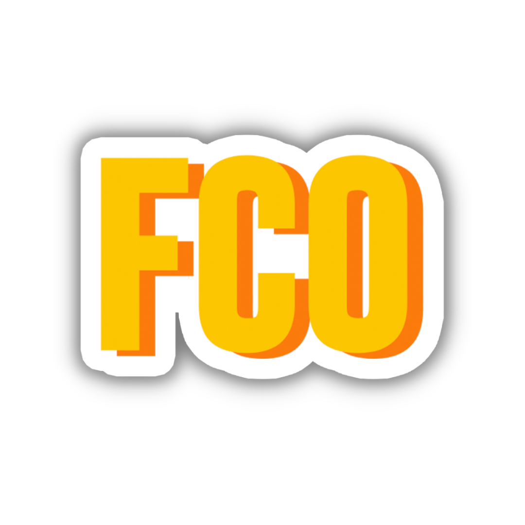 FCO Double Layered Sticker