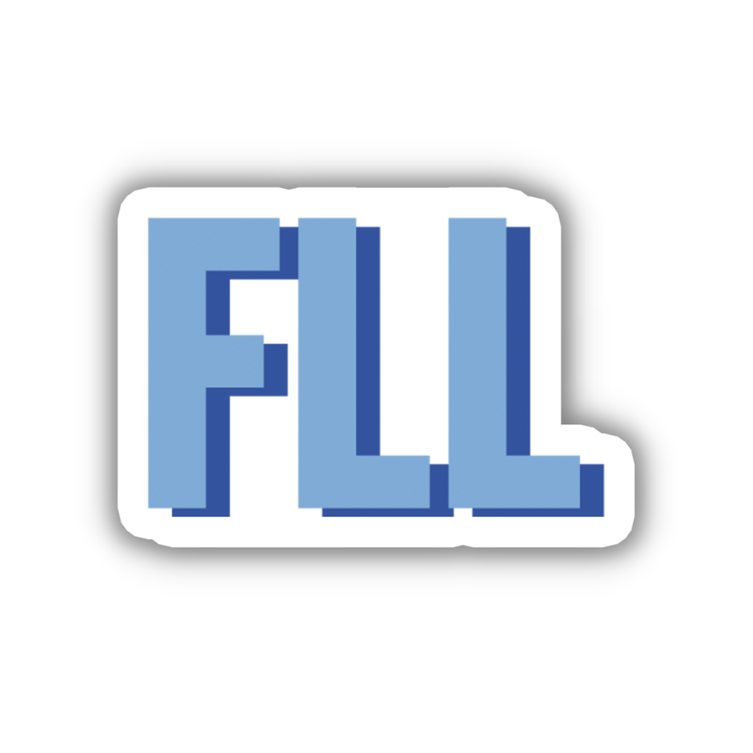 FLL Double Layered Sticker