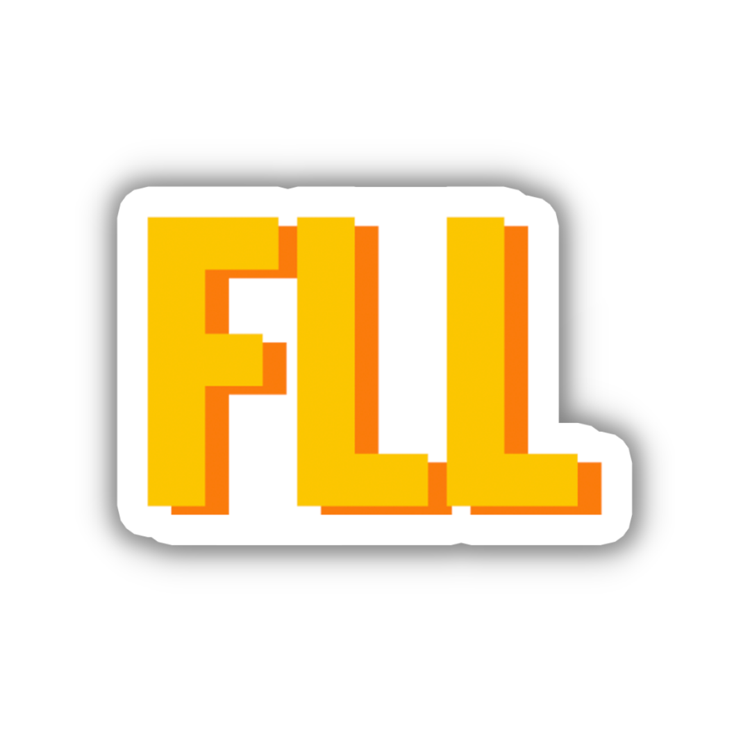 FLL Double Layered Sticker
