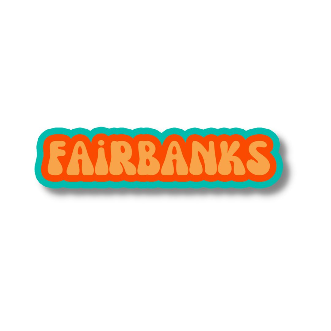 Fairbanks Cloud Sticker