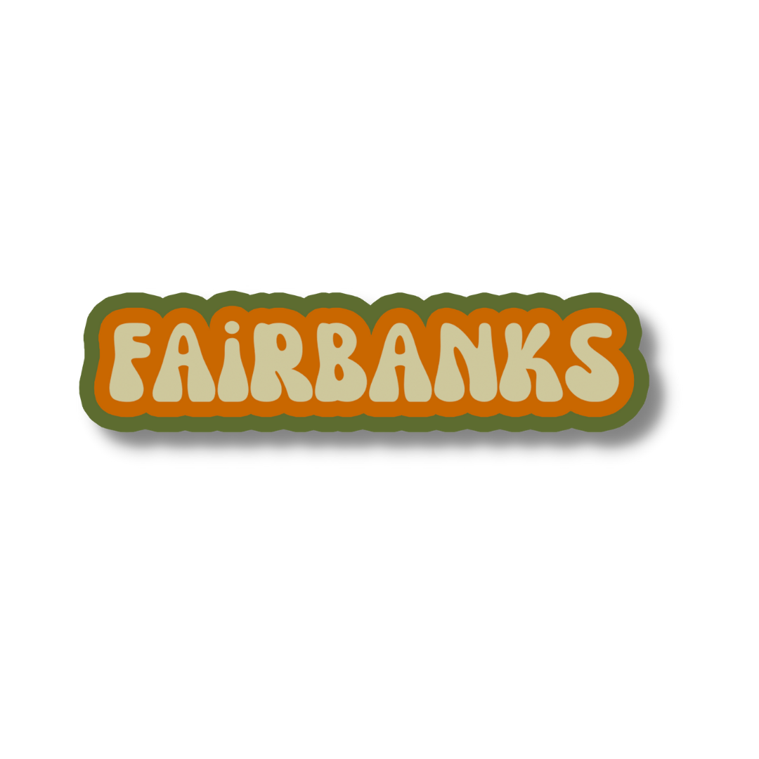 Fairbanks Cloud Sticker